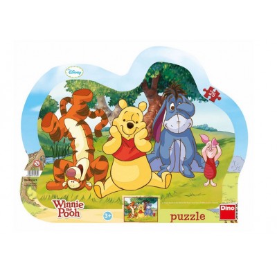 Dino-31132 Rahmenpuzzle - Winnie the Pooh