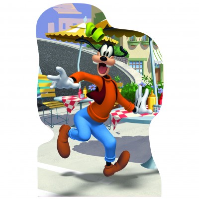 Dino-33326 4 Puzzles - Mickey Mouse in the City
