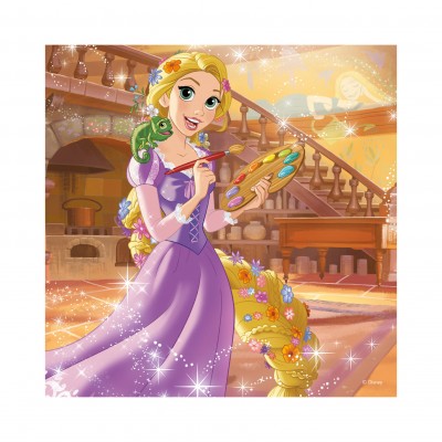 Dino-33528 3 Puzzles - Disney Princess