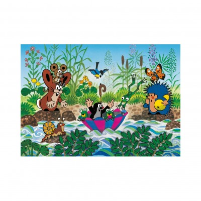 Puzzle Dino-34342 XXL Pieces - The Little Mole