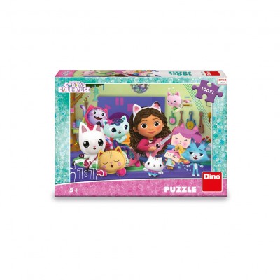 Puzzle Dino-34355 XXL Pieces - Gaby and Music