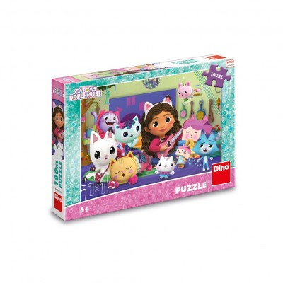 Puzzle Dino-34355 XXL Pieces - Gaby and Music