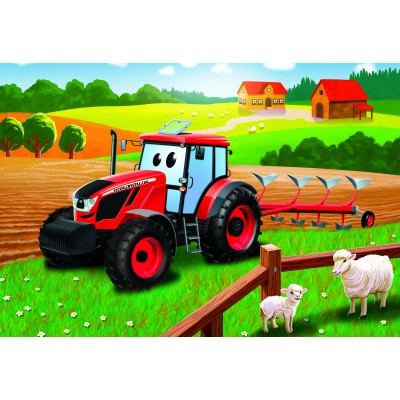 Puzzle Dino-35162 Tractor