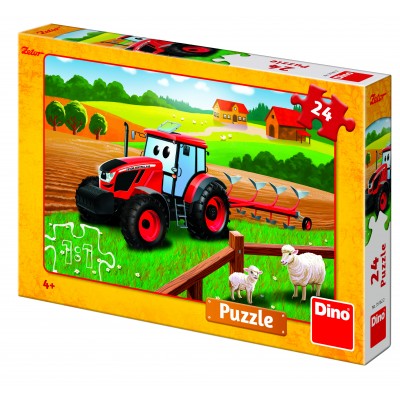 Puzzle Dino-35162 Tractor