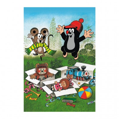 Dino-38157 2 Puzzles - The little Mole