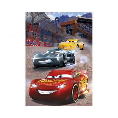 Dino-39413 Neon Puzzle - Cars