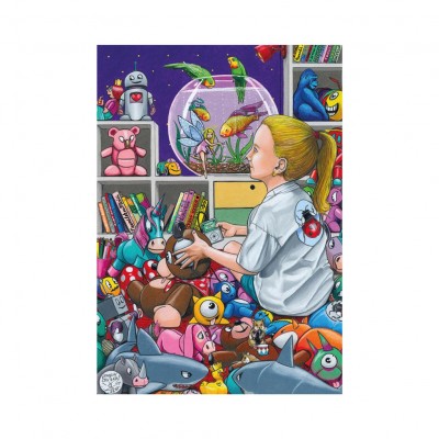 Puzzle Dino-47237 XXL Teile - Fur Anna