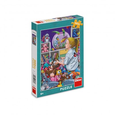 Puzzle Dino-47237 XXL Teile - Fur Anna