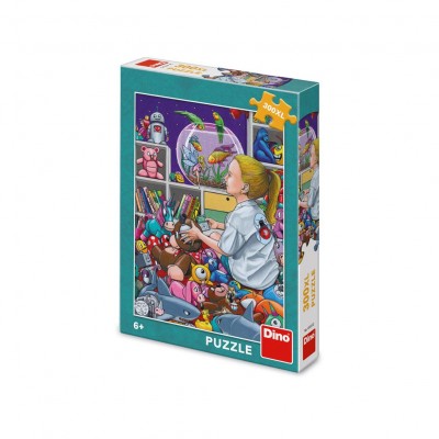 Puzzle Dino-47237 XXL Teile - Fur Anna