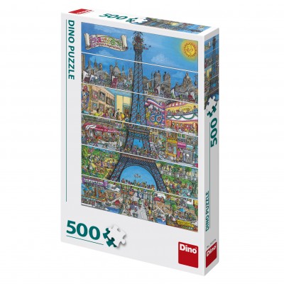Puzzle Dino-50237 Paris, France