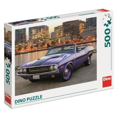 Puzzle Dino-50252 Dodge Cars
