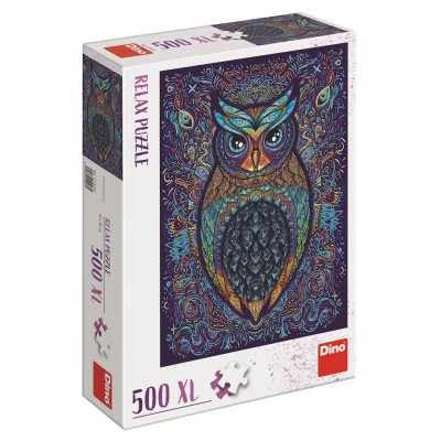 Puzzle Dino-51407 XXL Teile - Owl
