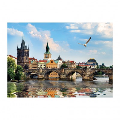 Puzzle Dino-53273 Charles Bridge Prague