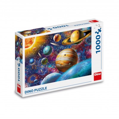Puzzle Dino-53275 Planeten