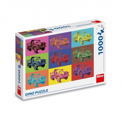 Puzzle Dino-53291 Pop Art - Tatra