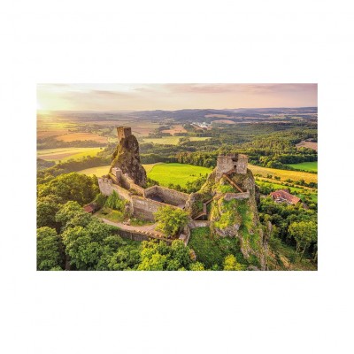 Puzzle Dino-53297 Ruine der Burg Trosky