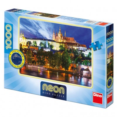 Dino-54121 Neon Puzzle - Prag