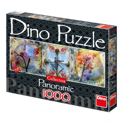 Puzzle Dino-54521 Blumen