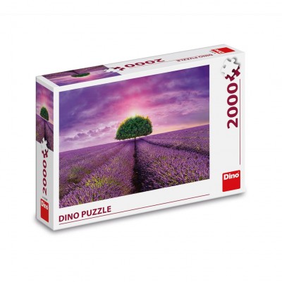 Puzzle Dino-56129 Champs de Lavande