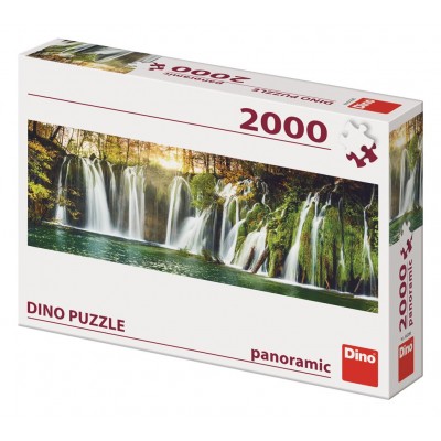 Puzzle Dino-56208 Plitvice Waterfalls