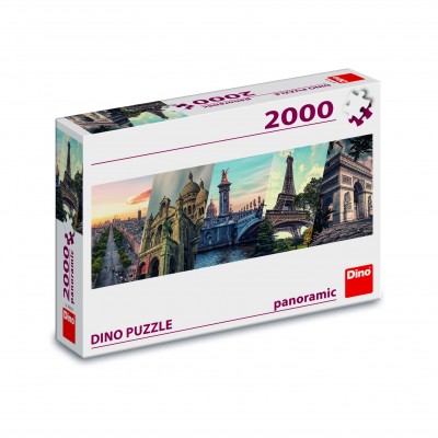 Puzzle Dino-56210 Collage - Paris