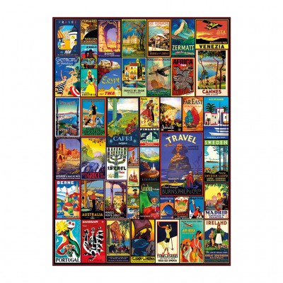 Puzzle Dino-56316 Travel Poster