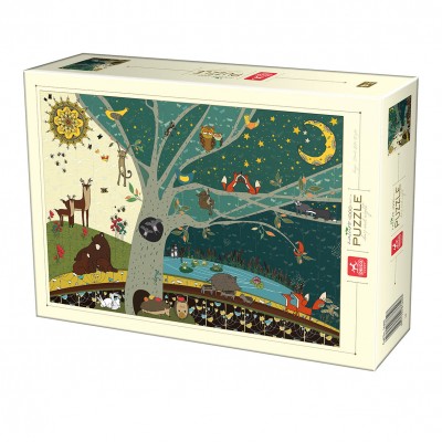 Puzzle Deico-Games-76403 Nature Collection - Day and Night
