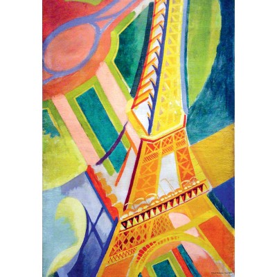 Puzzle Deico-Games-77554 Robert Delaunay - Eiffel Tower