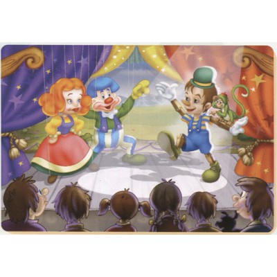 Puzzle Dtoys-61430-BA-01 Contes et Légendes : le Spectacle de Pinocchio