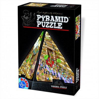 Puzzle Dtoys-65964 Pyramide 3D - Egypte : Cartoon
