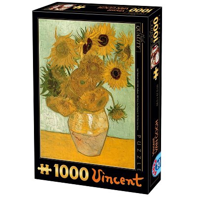 Puzzle Dtoys-66916 Van Gogh Vincent - Les Tournesols