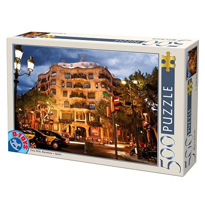 Puzzle Dtoys-69313 Spanien - Barcelona, Casa Mila