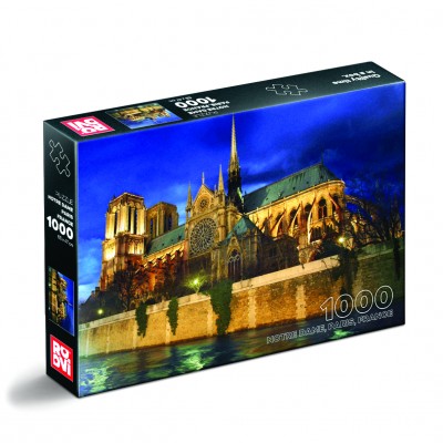 Puzzle DToys-69337 Cathédrale Notre-Dame de Paris, France
