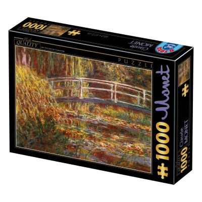 Puzzle DToys-69658 Monet: Le pont japonais