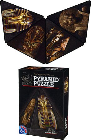 DToys-70432 3D Pyramide - Ägypten: Masken / schwieriges Puzzle