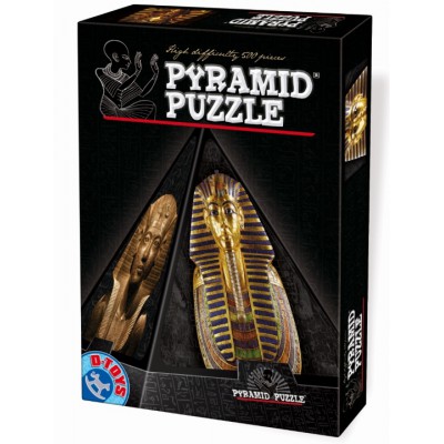 DToys-70432 3D Pyramide - Ägypten: Masken / schwieriges Puzzle