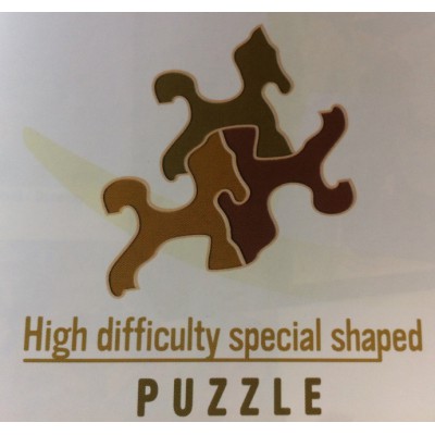 DToys-70470 Haflinger 4 / schwieriges Puzzle