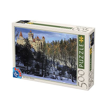 Puzzle DToys-70685 Rumänien: Schloss Bran