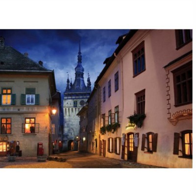 Puzzle DToys-70708 Roumanie : Schasburg, Sighisoara