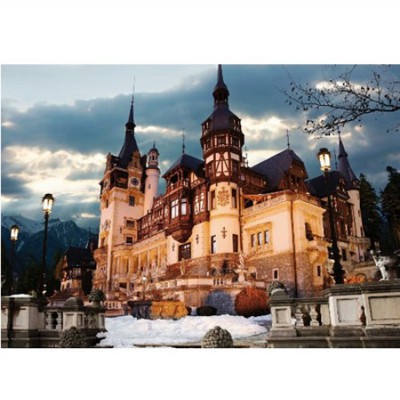 DToys-70722 Jigsaw Puzzle - 1000 Pieces - Romania : Peles Castle