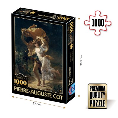 Puzzle Dtoys-72740 Pierre-Auguste Cot: Der Frühling, 1873