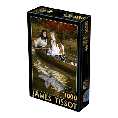 Puzzle Dtoys-72771 James Tissot: On the Thames, A Heron
