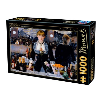 Puzzle Dtoys-73068-01 Manet Édouard: A Bar at the Folies Bergère, 1882
