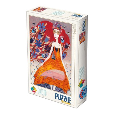 Puzzle Dtoys-74645 Andrea Kürti - Sommer