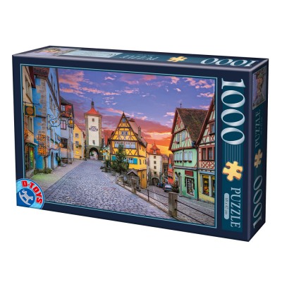 Puzzle Dtoys-74737 Rothenburg, Allemagne