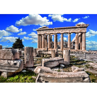 Puzzle Dtoys-74867 Discover Europe - Acropolis