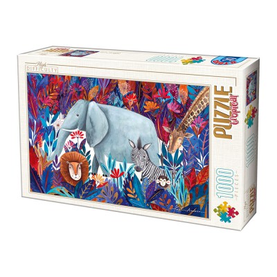 Puzzle Dtoys-75215 Andrea Kürti: Tropical