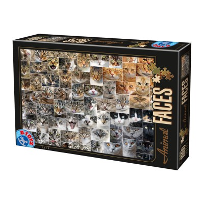 Puzzle Dtoys-75260 Collage - Chats
