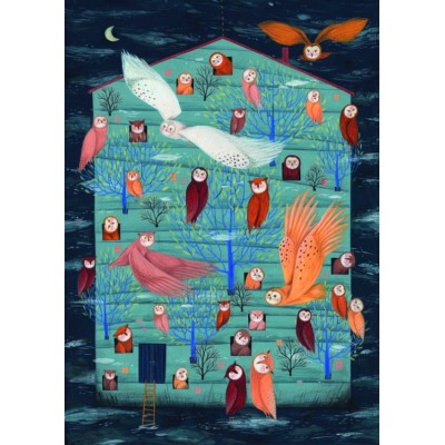 Puzzle Dtoys-75970 Owl Tales