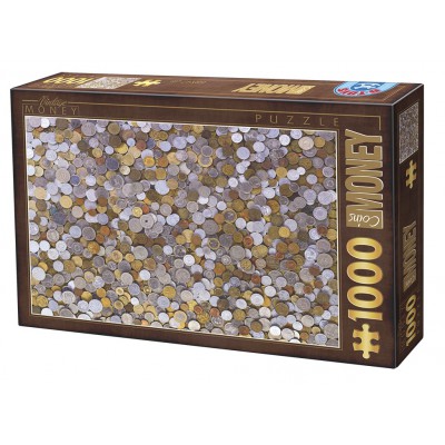 Puzzle Dtoys-76441 Vintage Collection - Money